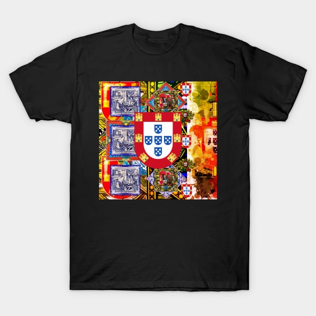 Portuguese folk art T-Shirt by Azorean1963